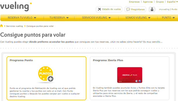 puntos vueling e iberia plus avios